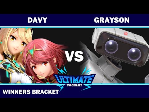 USW 141 - Winners Bracket - UTA | Davy (Pyra Mythra) VS FRKS | Grayson (ROB) - SSBU Ultimate