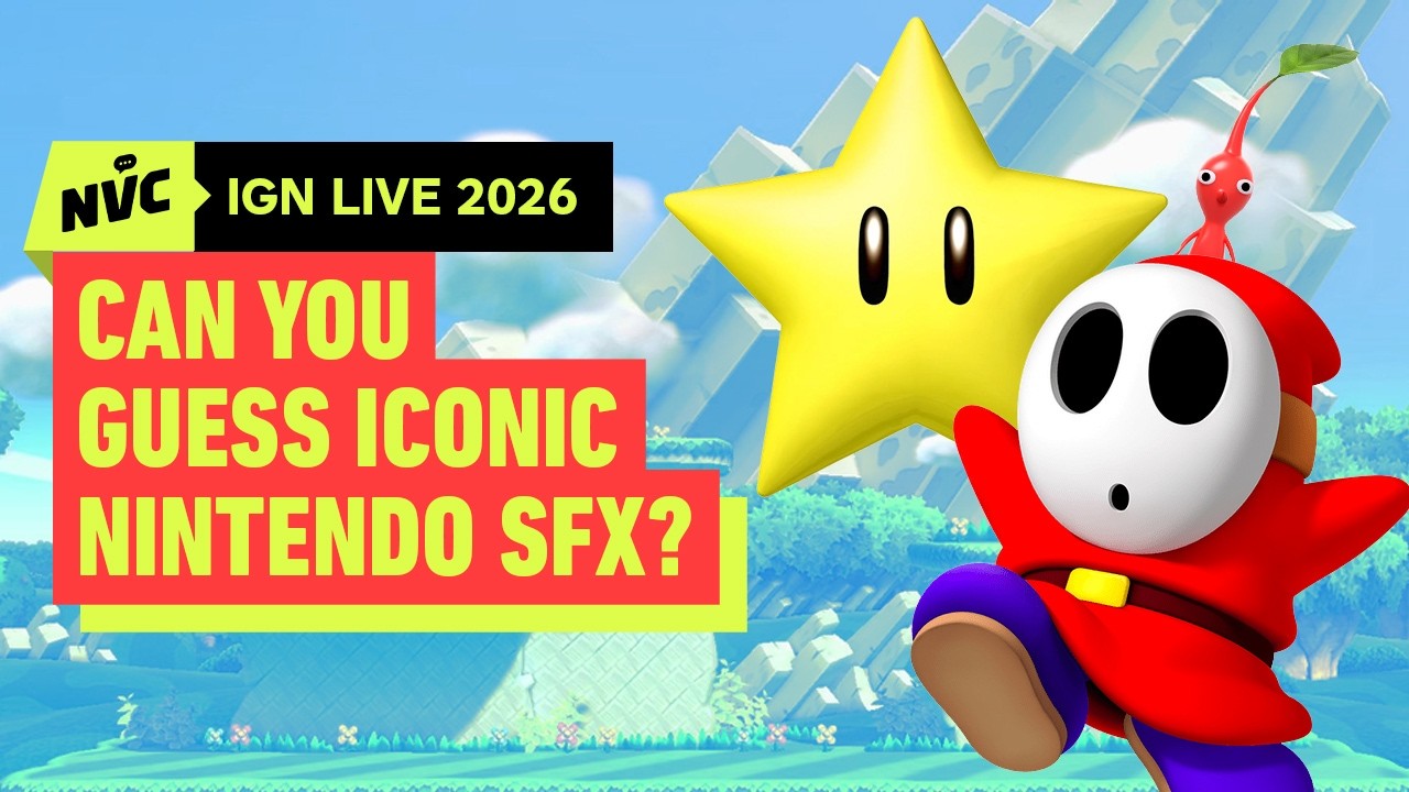 Can You Guess Iconic Nintendo SFX? | IGN Live 2026 - NVC 815