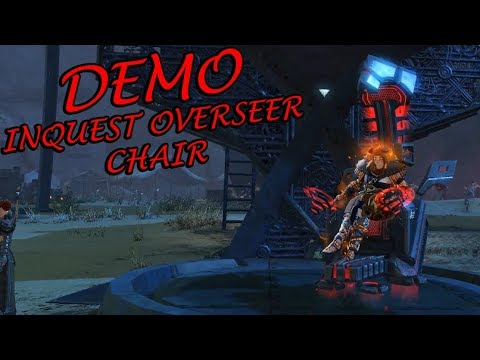 Guild Wars 2 - Inquest Overseer Chair & Glider Demo