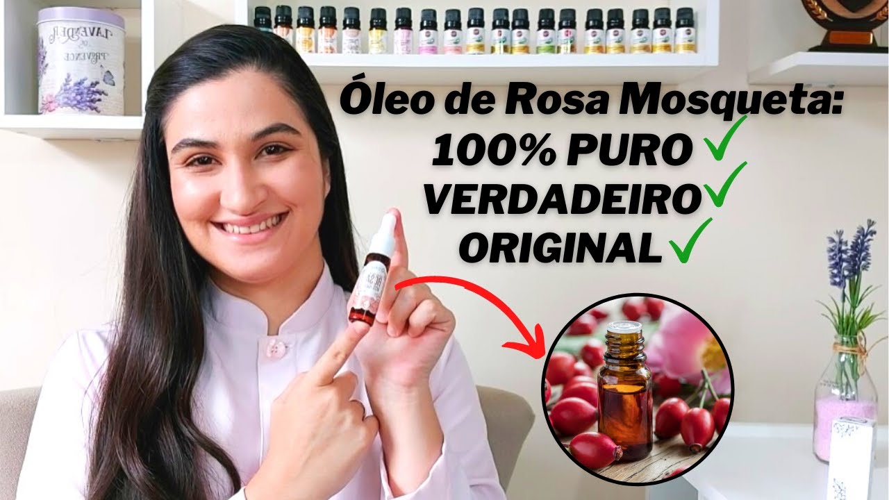 Como saber se o óleo de rosa mosqueta é puro