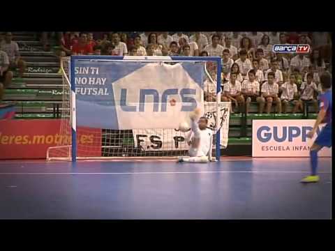 Goles de Sergio Lozano con el FC Barcelona Futsal