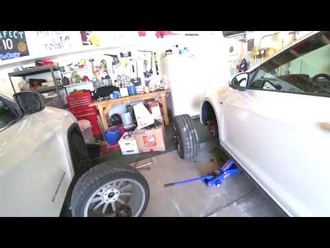 Rotiform RSE wheel install MK7 Gti APR Stage 1 tuned