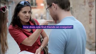 How does one find friends on craigslist