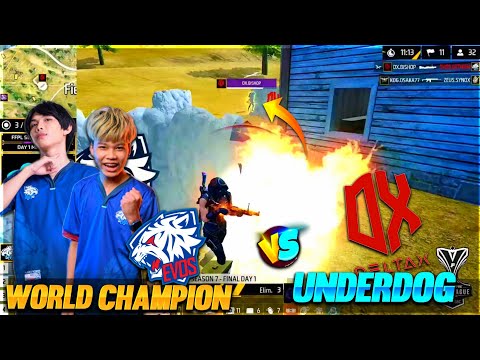 Evos Phoenix Vs Delta X || 4v4 Insane Fight Between Two Champions || Free Fire Pro League.