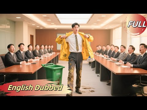 [Dubbed Eng]Everyone waited for the chairman—then the unnoticed janitor took off coat: “i’m here”!
