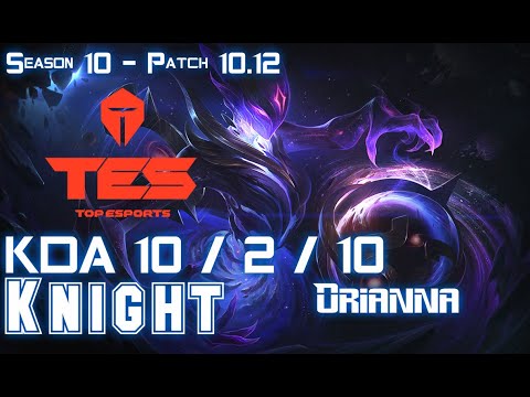 TES Knight ORIANNA vs PANTHEON Mid - Patch 10.12 KR Ranked