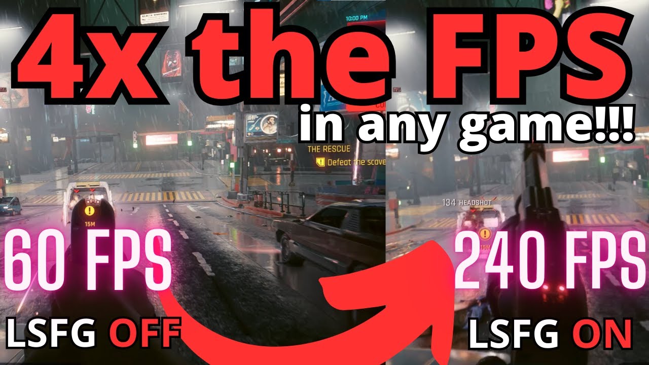 Downloading FPS just got EVEN BETTER! Lossless Scaling 4x review