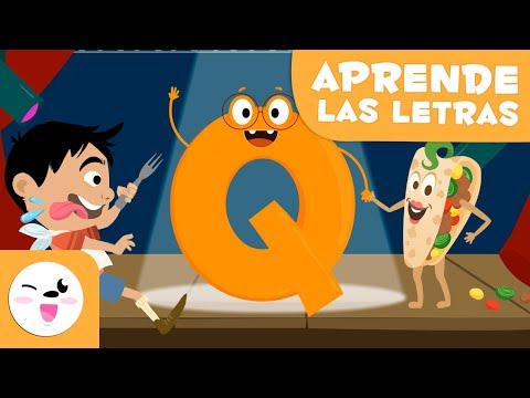 Aprende la letra Q con Quino y la quesadilla - El abecedario