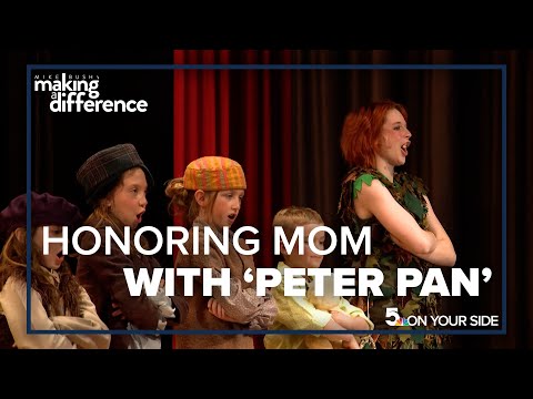KSDK television feature on Brett Klaus and Marquette Catholic High School’s production of Peter Pan