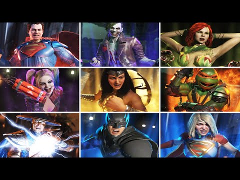 INJUSTICE 2 - All Characters Super Moves