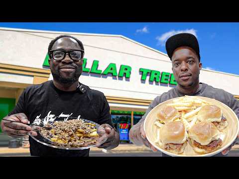 Who Can Make The Best Meal Only Using Food From Dollar Tree