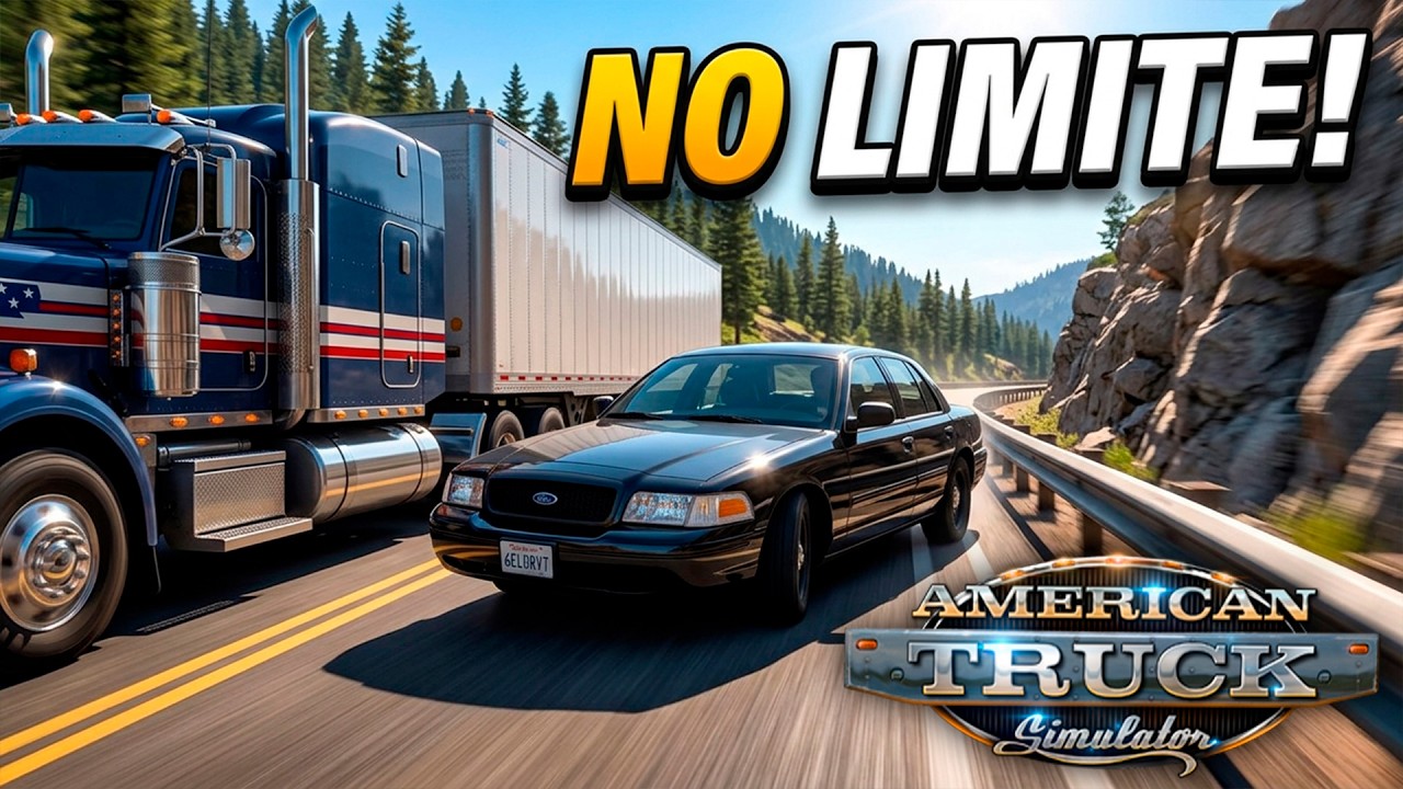 PERDI O CONTROLE A 220 KM/H NA SERRA! - ATS Rota 66 #2