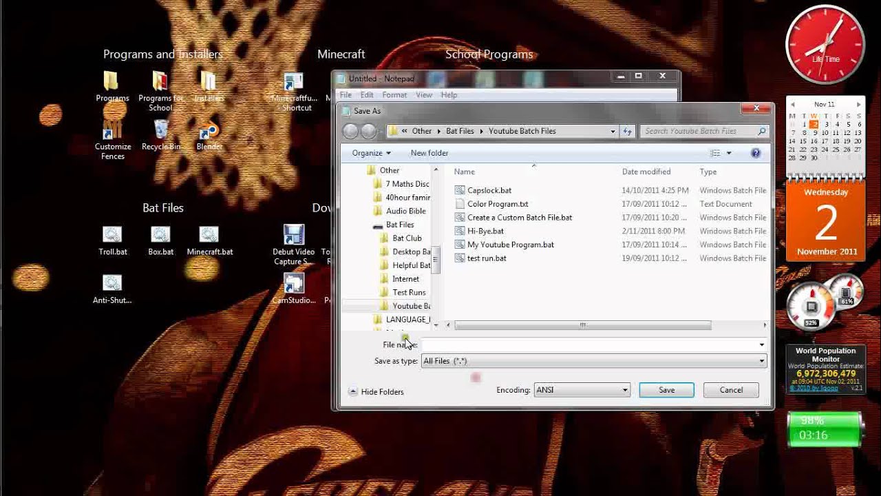 Anti-Shutdown Batch File