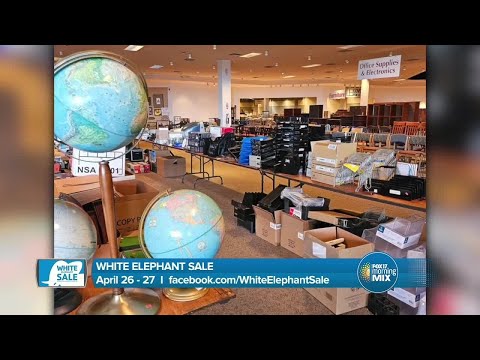 White Elephant Sale happening April 26 & 27 | Sponsored