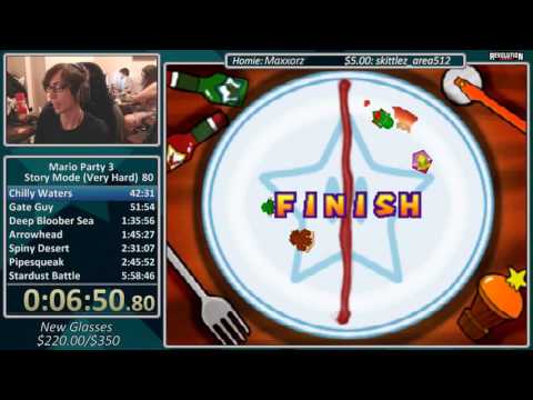Mario Party 3 Story Mode Super Hard 4:59:53 WR World Record 31/08/2016