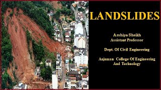 Landslides/ Lecture 25/Engineering Geology
