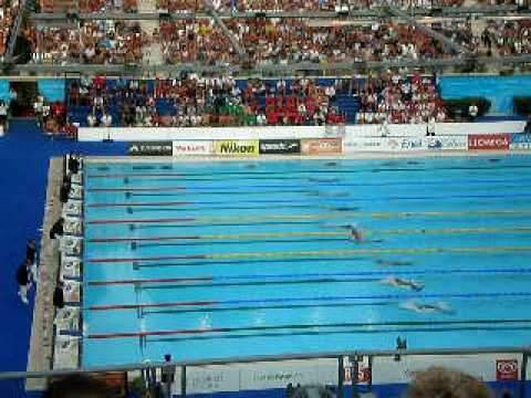 31.07.2009 Roma09 - Nuoto: Loris Facci ed Edoardo Giorgetti nella finale dei 200mt rana