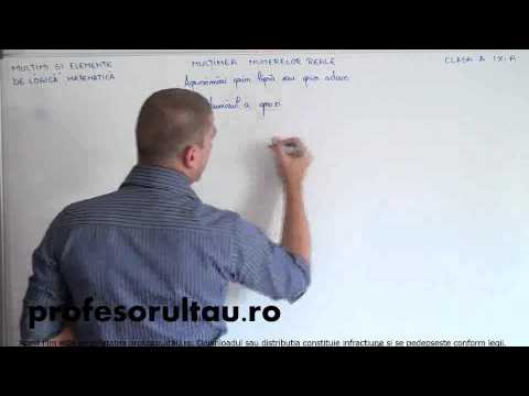 11   Multimi si elemente de logica matematica   multimea numerelor reale   aproximari prin lipsa sau prin adaos    partea 1