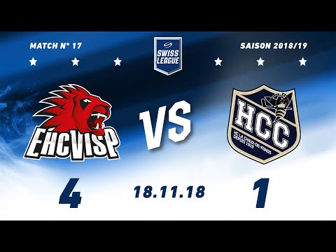 18.11.2018 EHC Viège - HC La Chaux-de-Fonds (4-1)