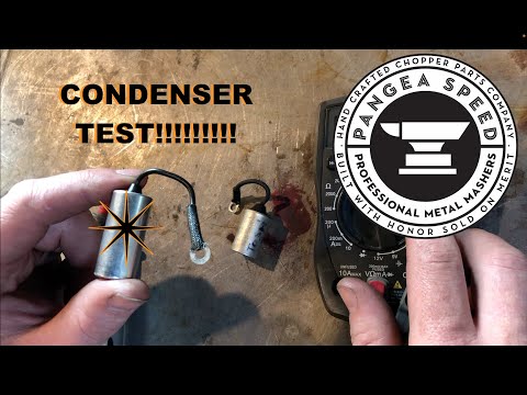 Ignition Condenser Test harley motorcycle