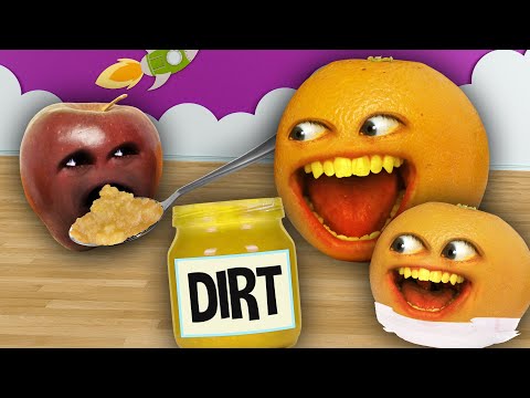 惱人的橙色--嬰兒食品挑戰賽#2! (The Annoying Orange - Baby Food Challenge #2!)