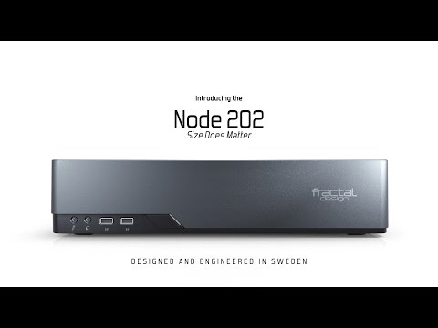 Fractal Design Node 202 - schwarz video preview