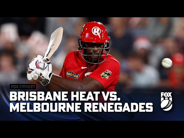 Melbourne Renegades vs Brisbane Heat – Match Highlights | 20/12/22 | Fox Cricket