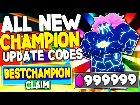 ALL NEW *FREE CHAMPIONS* UPDATE CODES in ANIME FIGHTING SIMULATOR! (ROBLOX CODES)