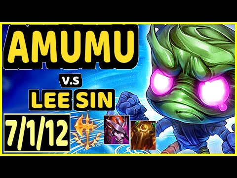MARKOON (AMUMU) vs LEE SIN - 7/1/12 KDA JUNGLE CHALLENGER GAMEPLAY - EUW
