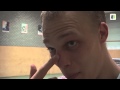 Blauw Oog Voor Henk Grol Tijdens Training