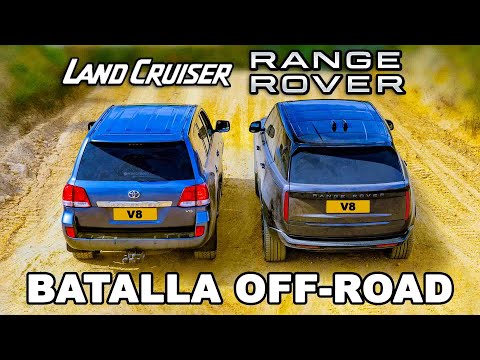 Range Rover vs Land Cruiser: ¡BATALLA OFF-ROAD!