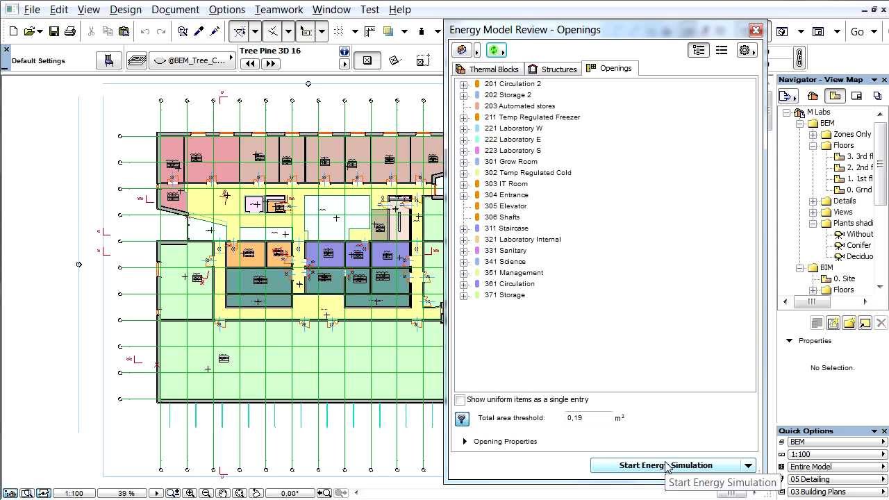 Exporting detailed energy performance report in PDF from ARCHICAD