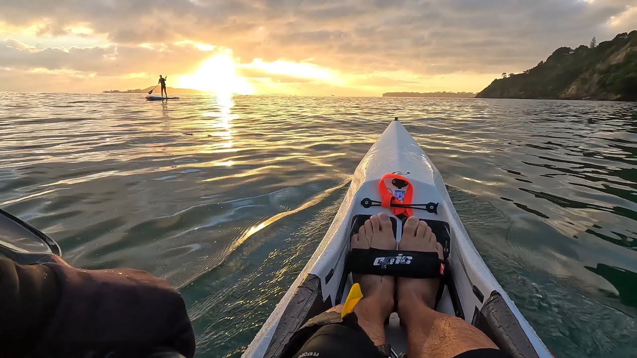 Nice morning - Epic V10L & Fenn Bluefin S surfski