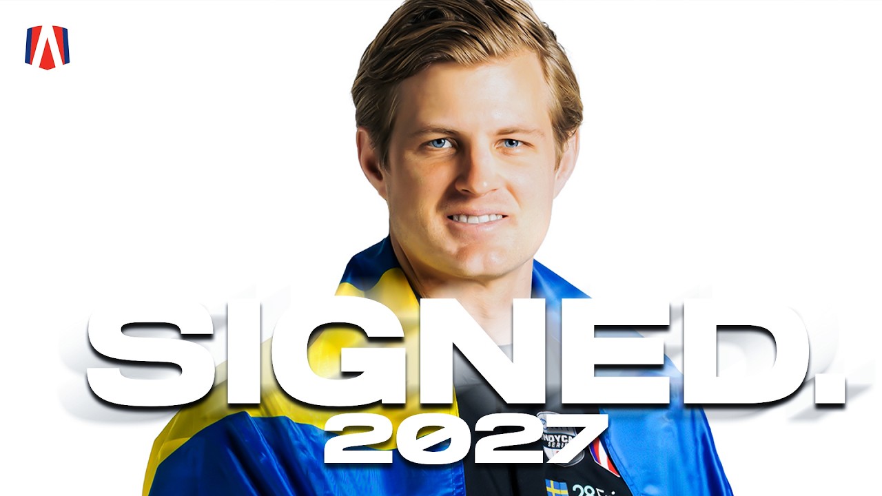 Click to watch the video “Marcus Ericsson Signed for 2027 INDYCAR Season”