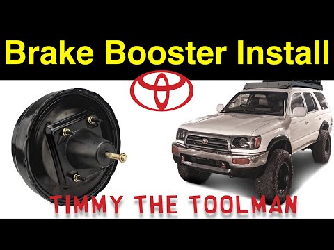 Brake Booster Replacement (Toyota 4Runner)