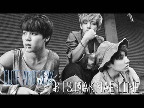 CUTE AND SEXY BTS Maknae Line