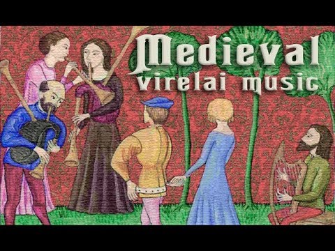 Medieval Music on Salterio | Ancient music virelai by Alex Dorohoff