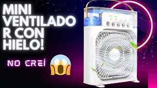 ¡Transforma Tu Verano con el Mini Ventilador con Hielo! Oferta única