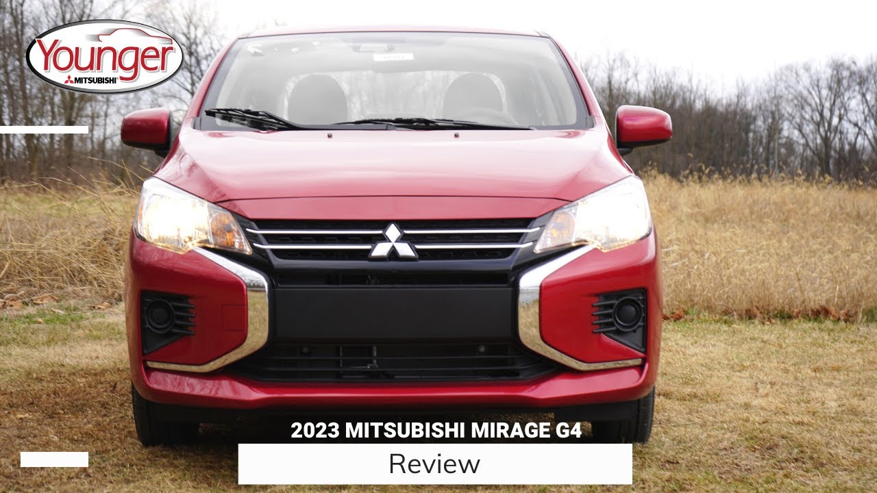 2023 Mitsubishi Mirage G4 Review | The Most Affordable Car ...
