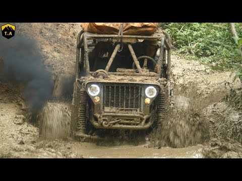 Trilha do 90 - 4x4 Extremo - Dia 2 - Toyotas, Landrover, Willys e Troller!
