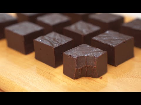Chocolate Fudge Easy Recipe [Only 2 Ingredients]