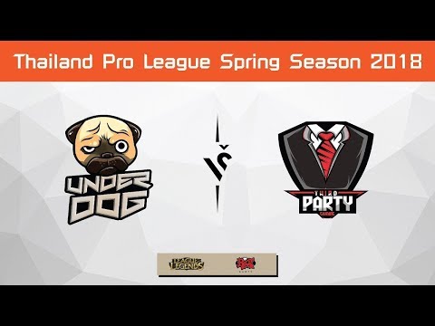 UDG vs 3RD Highlights TPL Spring 2018 W1D1 Underdog vs Third Party Gaming by Griffin