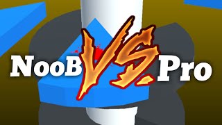 Helix Jump: NooB vs Pro