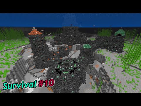 Expanding my Underwater Base a little more - Survival #10