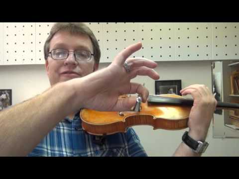 Violin Bow Hold - Curved Thumb Trick