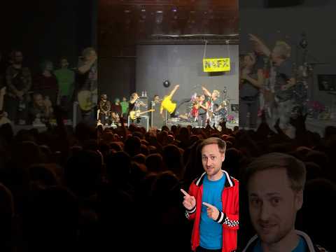 Fat Mike paid me €1000 for falling while playing in NOFX in front of 6000 people