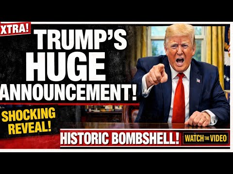 BREAKING NEWS: President Trump makes HUGE Announcement from the White House!