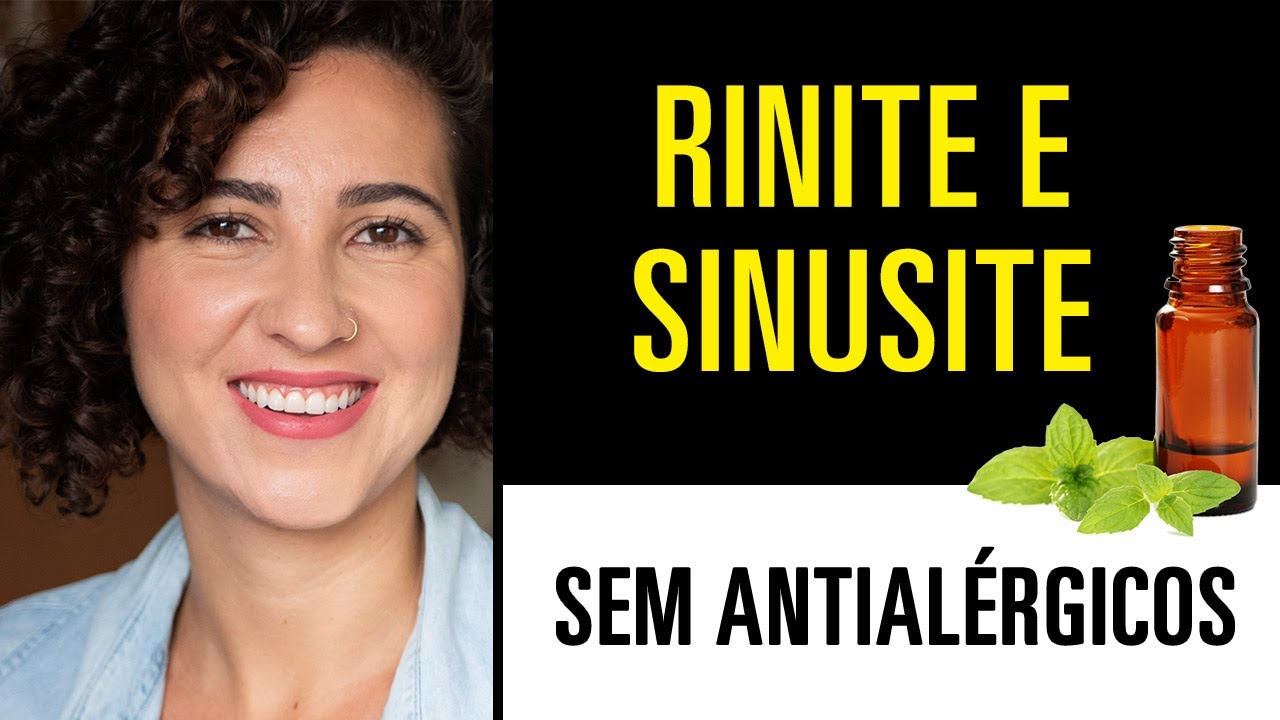 Tratando RINITE E SINUSITE com óleos essenciais