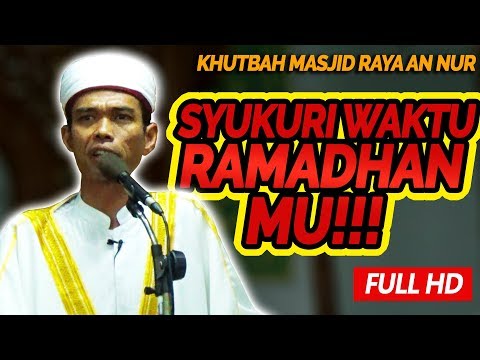 <p>Khutbah Ustadz Abdul Somad Lc, MA Terbaru di Masjid Raya An Nur, Pekanabru</p>
<p>Bila menurut anda video ini bermanfaat silahkan di SHARE sebanyak-banyaknya di media sosial anda agar menjadi nilai amal jariyah buat kita semua di hadapan Allah SWT Amiiiin. </p>
<p>PERHATIAN - Silahkan Share Video-video FSRMM TV dengan catatan :<br />
* Mencantumkan Sumber dan Link video.<br />
* Tidak mengedit atau memotong video yang bisa menimbulkan kesalah pahaman.<br />
* Tidak memberi judul/thumbnail/caption yang provokatif dan berlebih lebihan.<br />
* Tidak dimonetize.</p>
<p> Tidak diperkenankan meng-upload ulang video Kajian ini di Youtube / memotong / meng-edit sebagian atau seluruhnya / dan memanfaatkannya untuk keperluan komersil. Silakan disebarluaskan dengan tetap mencantumkan link sumber. Jazakumullah khayran.</p>
<p>Ceramah yang lain : youtube.com/Fsrmmtv</p>
<p>Khutbah Ustadz Abdul Somad Lc, MA Terbaru di Masjid Raya An Nur, Pekanabru</p>
<p>Bila menurut anda video ini bermanfaat silahkan di SHARE sebanyak-banyaknya di media sosial anda agar menjadi nilai amal jariyah buat kita semua di hadapan Allah SWT Amiiiin. </p>
<p>PERHATIAN - Silahkan Share Video-video FSRMM TV dengan catatan :<br />
* Mencantumkan Sumber dan Link video.<br />
* Tidak mengedit atau memotong video yang bisa menimbulkan kesalah pahaman.<br />
* Tidak memberi judul/thumbnail/caption yang provokatif dan berlebih lebihan.<br />
* Tidak dimonetize.</p>
<p> Tidak diperkenankan meng-upload ulang video Kajian ini di Youtube / memotong / meng-edit sebagian atau seluruhnya / dan memanfaatkannya untuk keperluan komersil. Silakan disebarluaskan dengan tetap mencantumkan link sumber. Jazakumullah khayran.</p>
<p>Ceramah yang lain : youtube.com/Fsrmmtv</p>