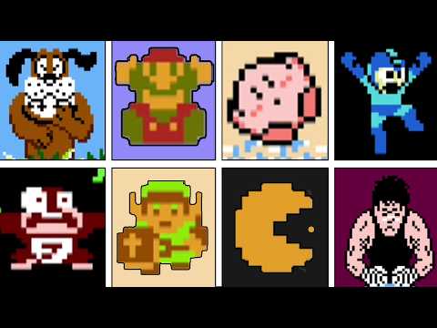100 Nintendo Deaths & Game Over Screens (NES)